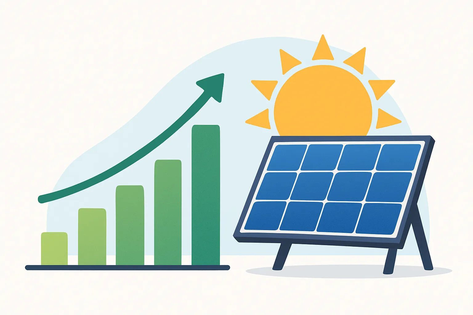 Modernes 800-Watt-Balkonkraftwerk mit zwei Solarmodulen auf sonnigem Balkon installiert